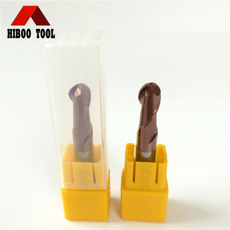 Аптовая HRC 60 цвёрды карбідны шарык нос End Mills 4F