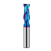 HRC65 2 Flutes Carbide Square End Mills with Blue Nano Coating