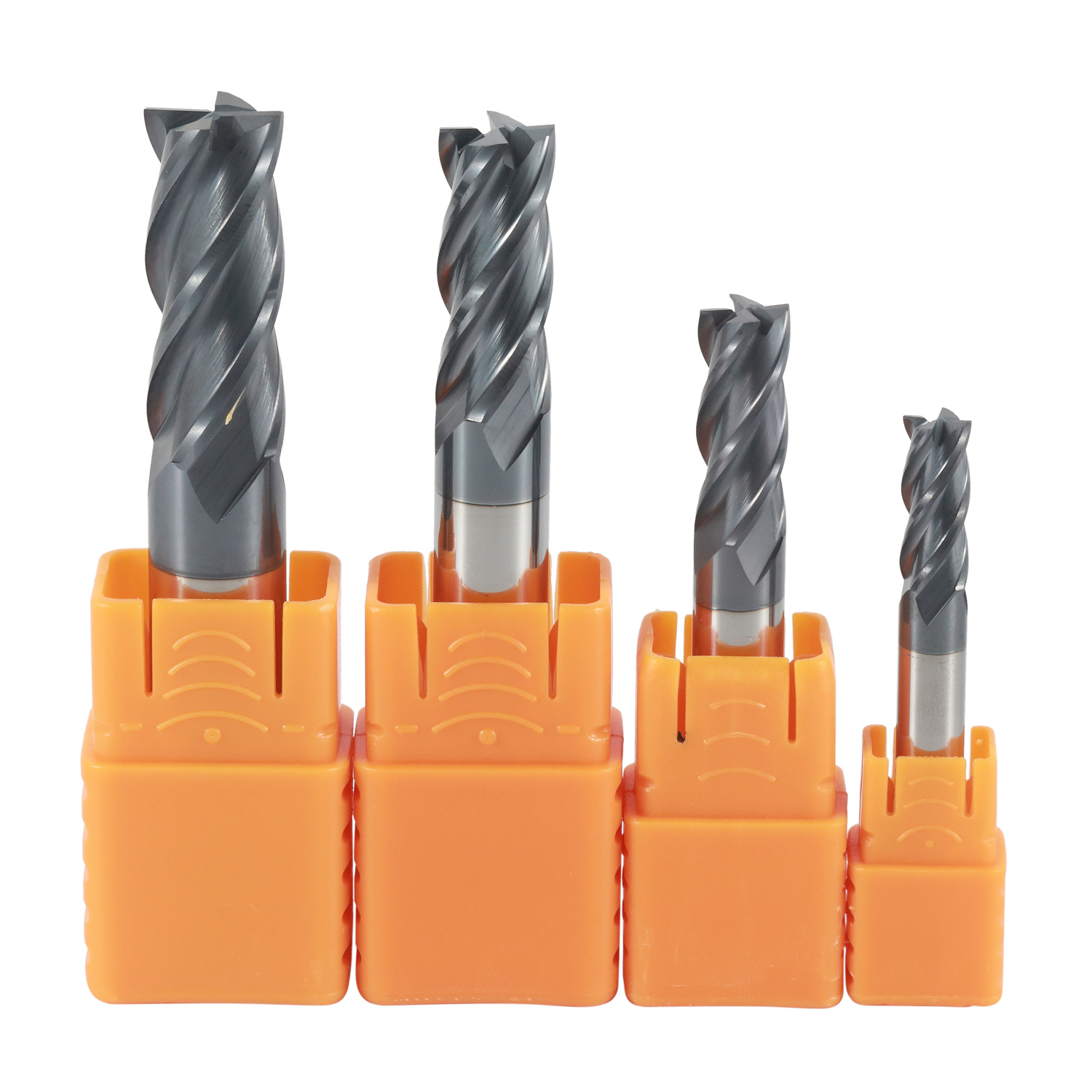 Factory Direct sale Carbide 4 Flutes Flat Endmills Square Milling Cutters
