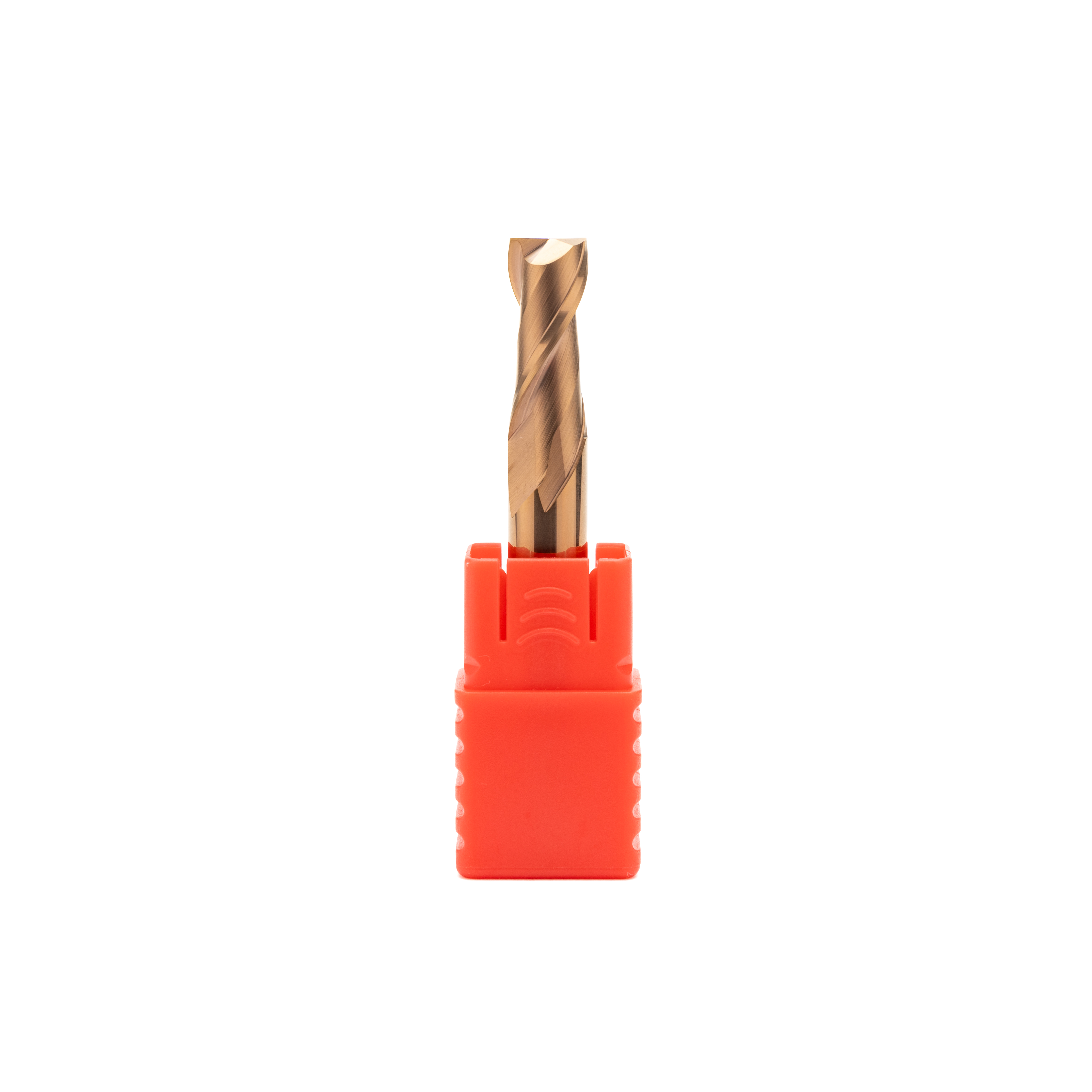 HRC60 Carbide 2 Flutes Endmill with Bronze Coating