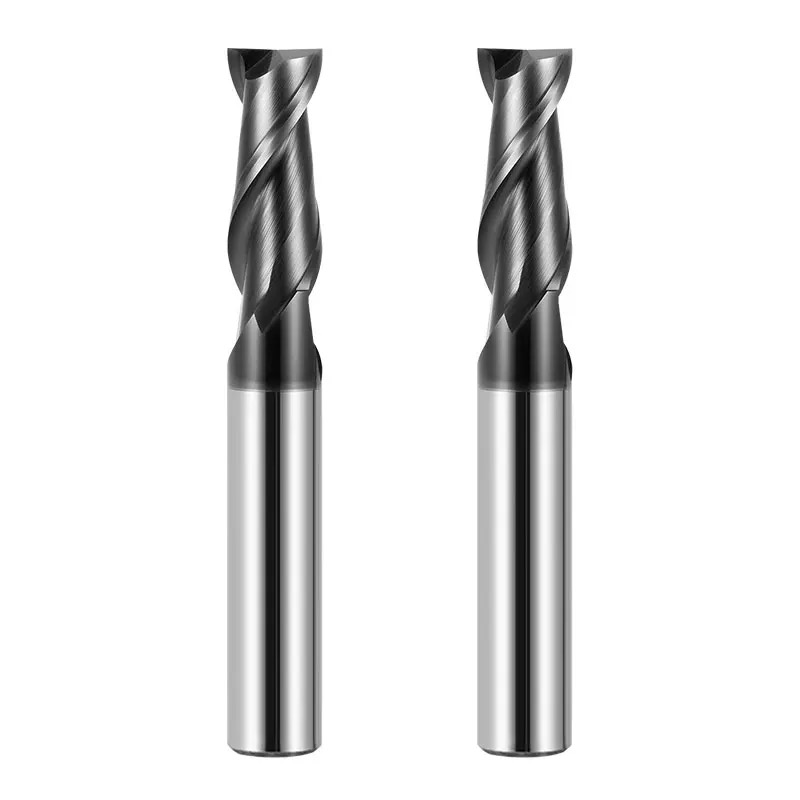 Carbide 2 Flutes End Mills HRC55 Milling Cutters