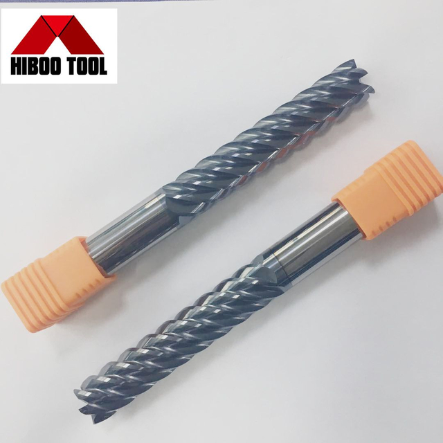 HRC48 6flutes Tungsten Carbide End Mill Tiain