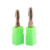 2F Tungsten Corner Radius CNC Metal Milling Cutter 